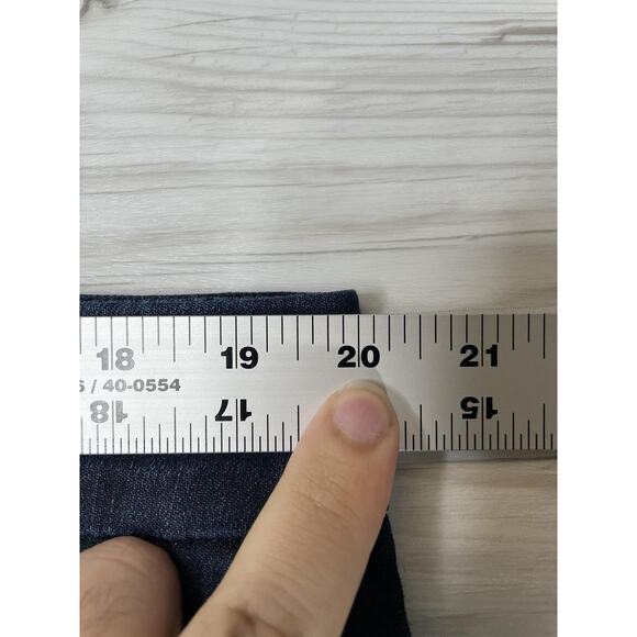 Melissa McCarthy Seven7 Jeans Womens 18 Dark Wash Blue Bootcut Stretch Plus - Picture 4 of 12